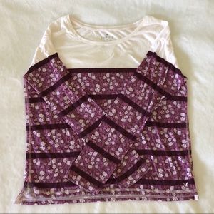 American Eagle Floral Favorite T